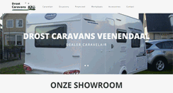 Desktop Screenshot of drostcaravans.nl